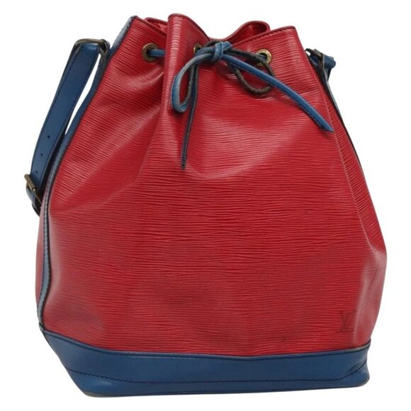 LOUIS VUITTON Epi Noe Shoulder Bag Bicolor Red Blue M44084 LV Auth 131274 - Picture 1 of 15